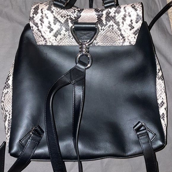 Allsaints Silver Snake Backpack main image 6
